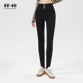 显瘦提臀收腹打底裤 sp68魔术裤 无缝高腰小脚锌离子春夏新款