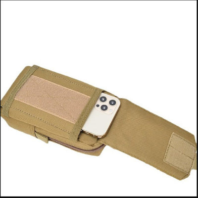 户外战术手机腰包运动腰包休闲跑步手机腰包战术激光切割包零钱包