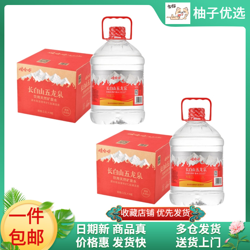 娃哈哈矿泉水五龙泉长白山矿泉水