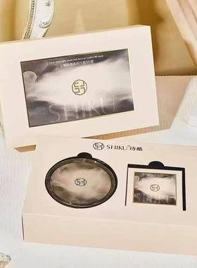 云绒轻烟柔焦气垫BB霜自然色象牙白透靓焕颜不斑驳不卡粉轻薄易推