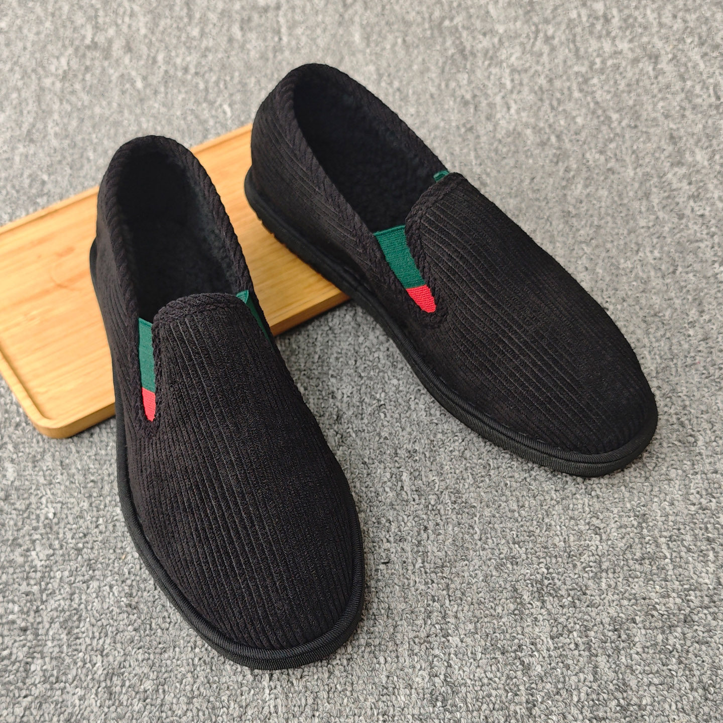 冬季加绒棉鞋老北京布鞋