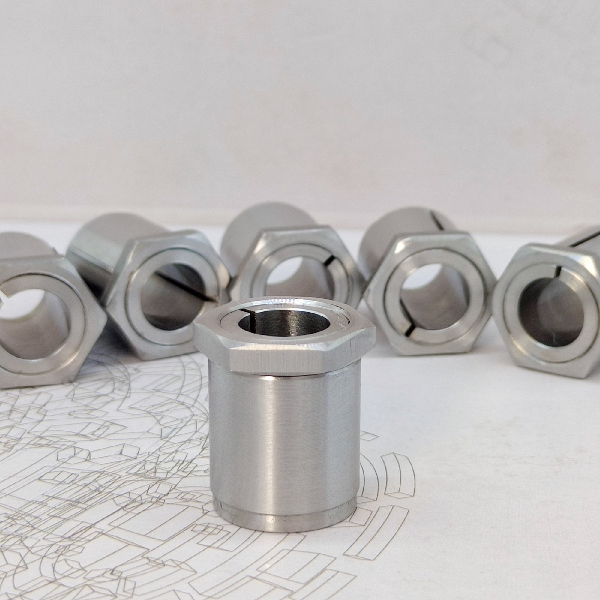 304不锈钢胀紧套STK600螺母涨套