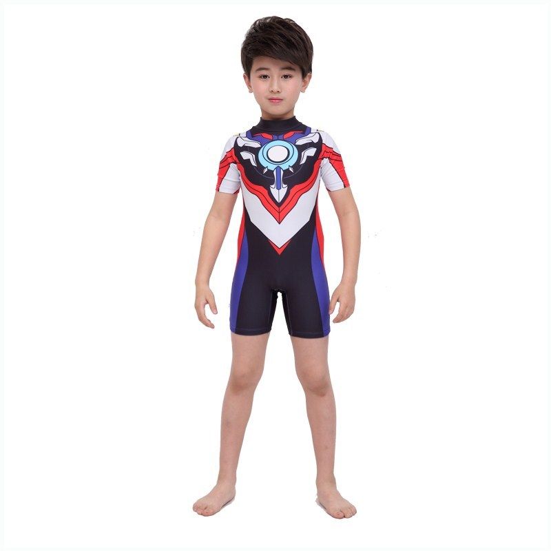 Delgado Ultraman clothes Boy Conjoined Swimsuit Siro Taylor Tiga superman Swimming suit children Beachwearin the Children/Baby/Family fitted , Children's swimwear , Swimsuit pants  category - from Buy2taobao.com to provide professional Taobao agent buy service