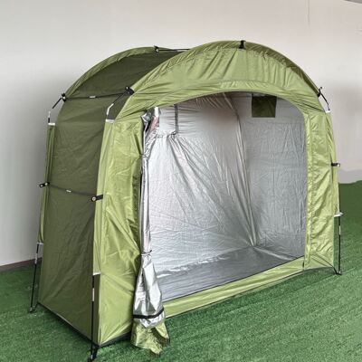 跨境新款户外大号便携式自行车帐篷防水防晒防尘便携式储物帐篷