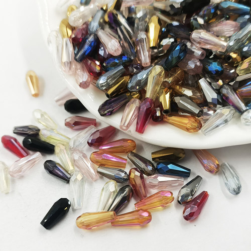 雨滴diy手工串珠水晶配件材料