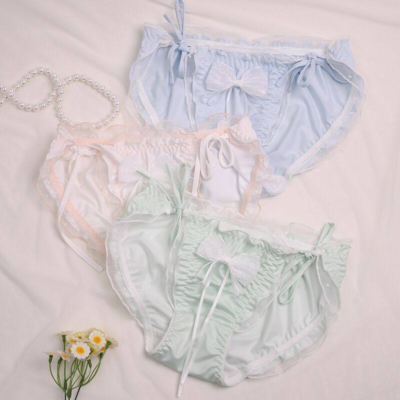 日系甜美可爱少女纯棉公主风透气亲肤抗菌裆低腰全棉裆女生内裤,女士内衣/男士内衣/家居服,女三角裤,淘宝优惠券,粉丝福利购,淘宝优惠卷