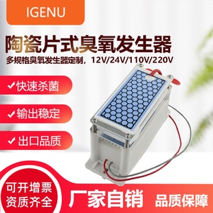 5g10g15g20g32g等规格片式臭氧发生器配件电源长寿命防潮陶瓷片