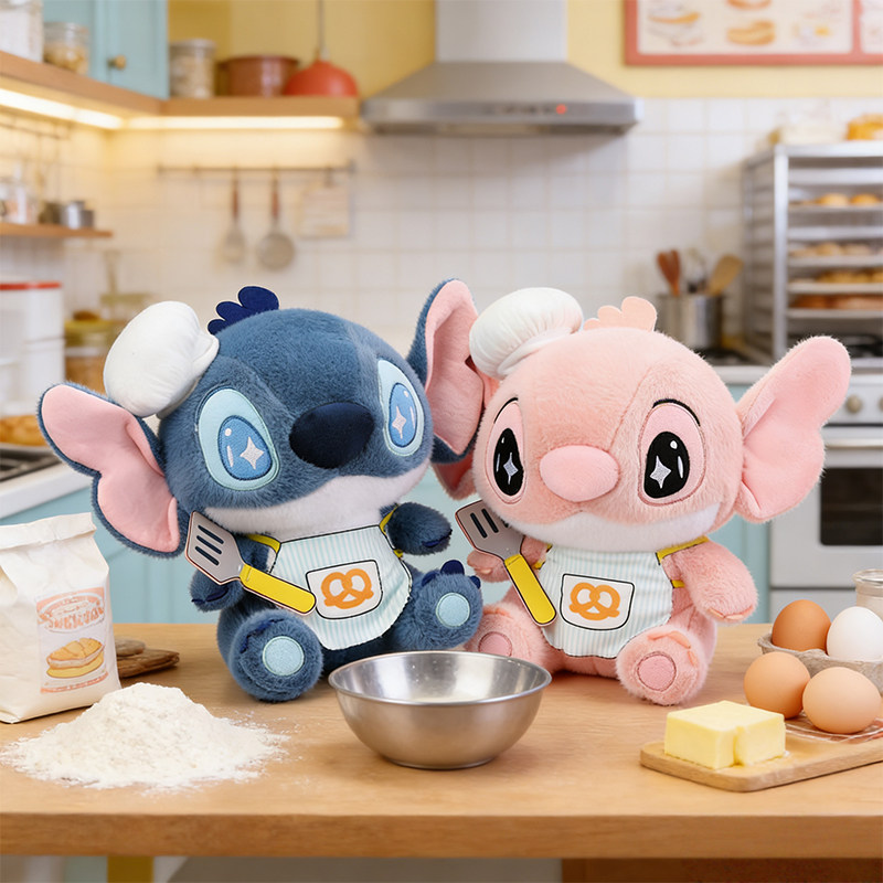 烘焙史迪仔毛绒玩具史迪奇儿童玩偶公仔安抚娃娃抱枕女友生日礼物