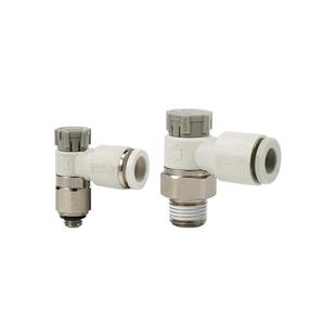 06A AS2201F SMC型气缸接头AS1201F 04A 08SA调速阀