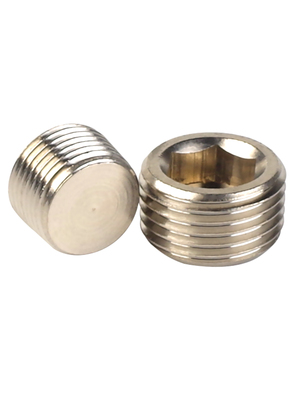 亚德客电磁阀内六角堵头M5/01/02