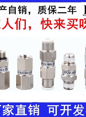 真空吸盘逻辑安全阀ZP2V-A5/A5/A01-B5/B6/B01-03/05/07/10止回阀