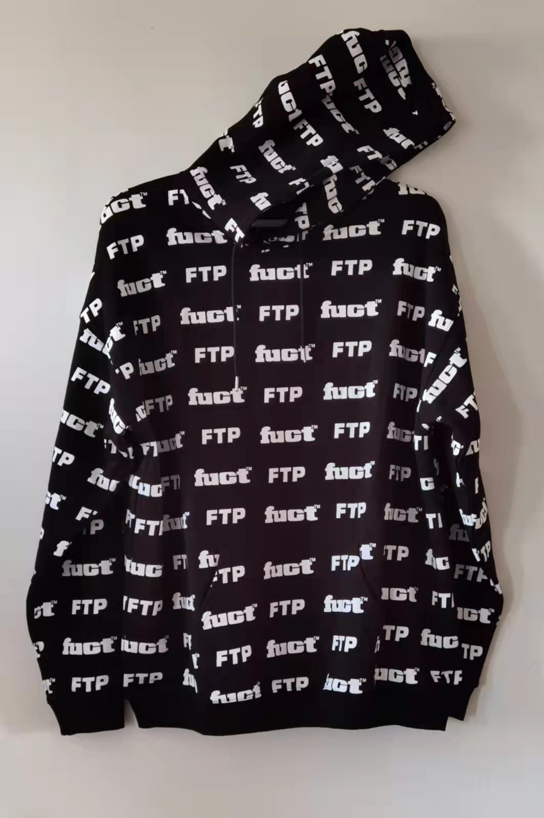 印花欧美潮牌风连帽卫衣