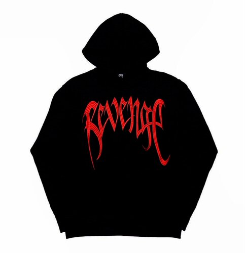 【现货】revenge红色纯黑色刺绣