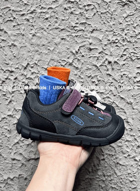 UskA春秋新款儿童潮鞋山系休闲户外鞋男女头暴走登山鞋软底运动鞋