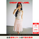 art label 粉色细褶精致蕾丝花边A字半身裙女2026春季 cheap 新款