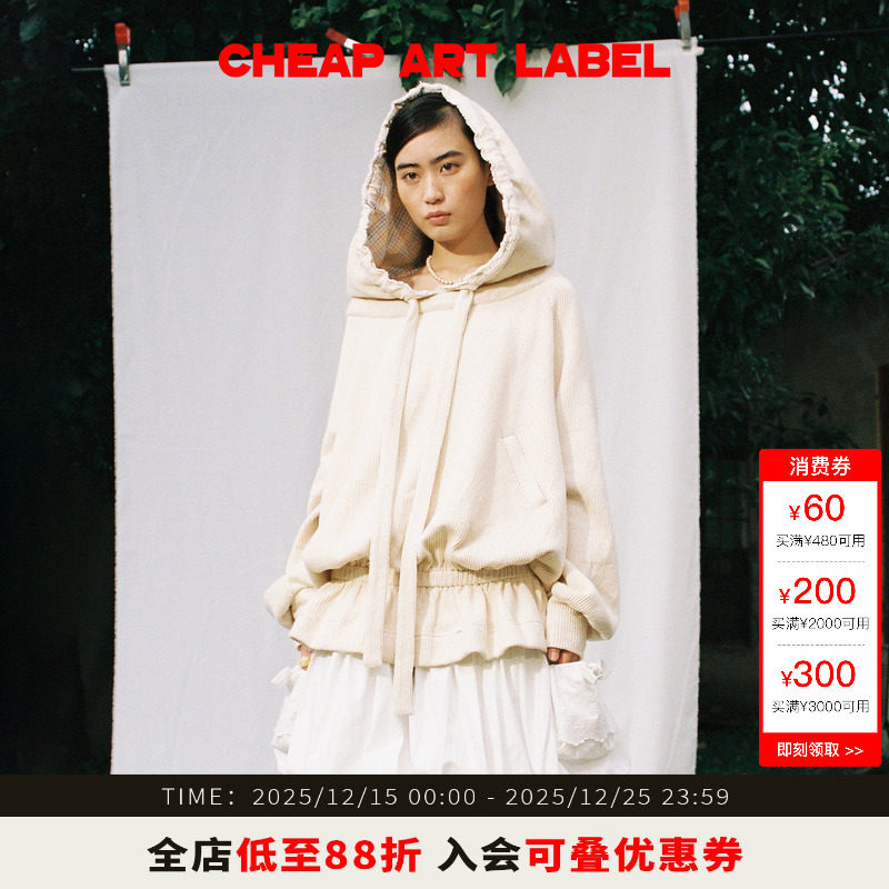 cheapartlabel女巫大帽衫卫衣