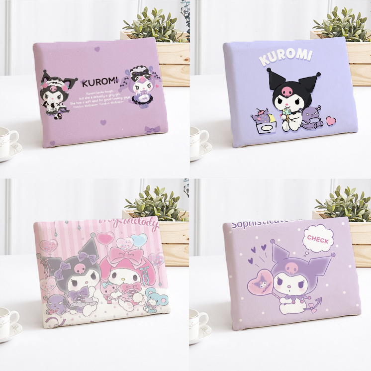 ins可爱库洛米巴库坐垫椅子学生屁垫教室板凳凳子儿童通用椅垫软