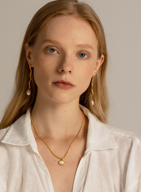 复古宝石项链UNFOLDS 小众百搭高级轻奢63 OAK AVE