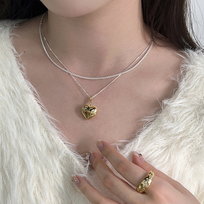 MINTTHERAPY爱心项链