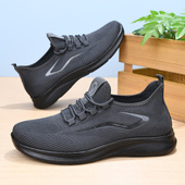 休闲透气单鞋 软底软底防滑爸爸鞋 男舒适耐磨工作鞋 春秋老北京布鞋