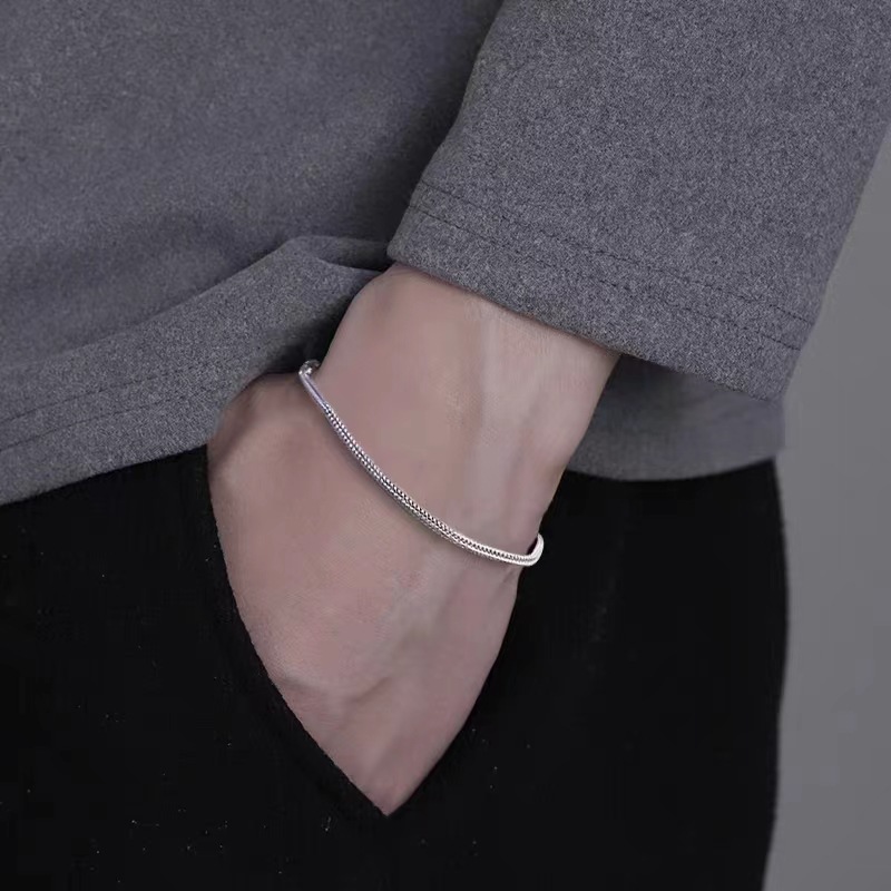 蛇骨手链男款简约高级感