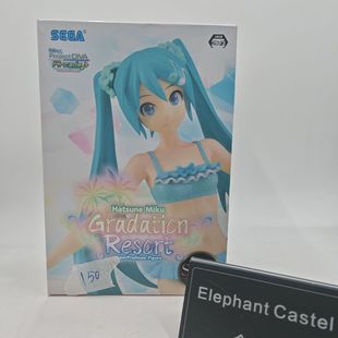 日版正品Sega初音未来景品手办 Project DIVA Arcade 泳装 现货