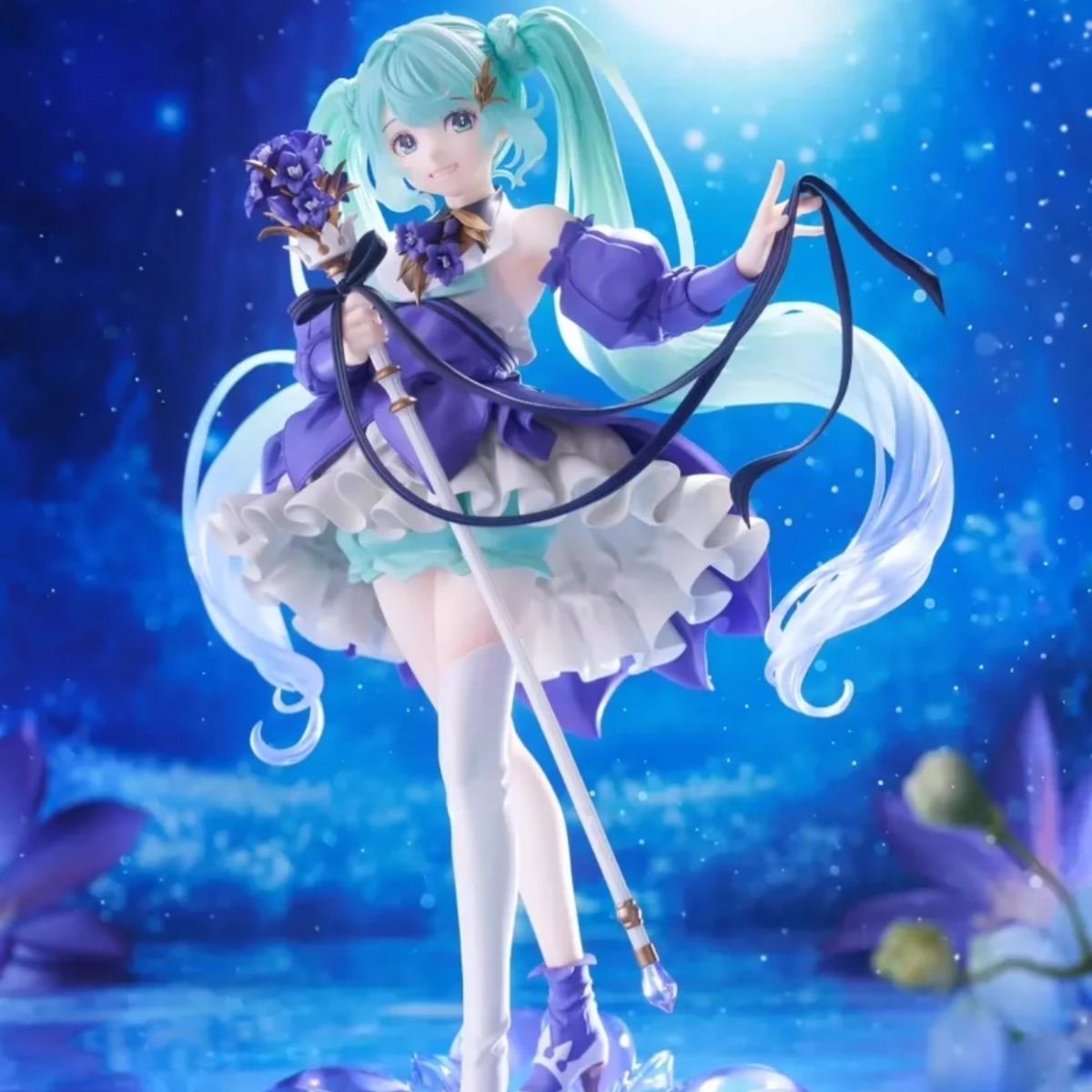 日版 taito 砖石厂杰作初音未来MIKU生日会2024捧花初音 景品手办