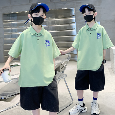 儿童夏季两件套洋气运动