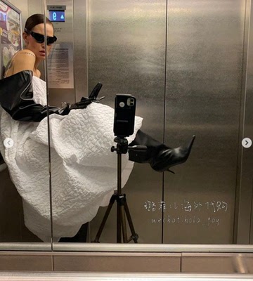 pervert泡泡裙摆连衣裙