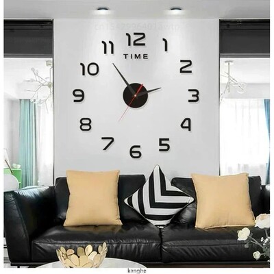 2024 DIY Quartz Clock Fashion Watch Living Room Home Decorat
