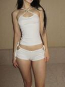 Short Sets Chic Women Summer Piece Cross Criss Backless