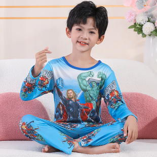 New Children's Princess Anna Elsa Garcon Ensemble Pijama Men
