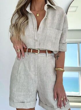 Commuting Two Piece Sets Women Outfits 2024 Spring Summer La