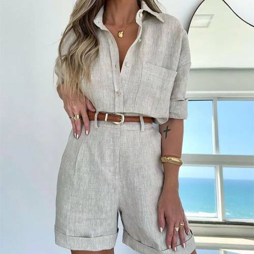 Commuting Two Piece Sets Women Outfits 2024 Spring Summer La