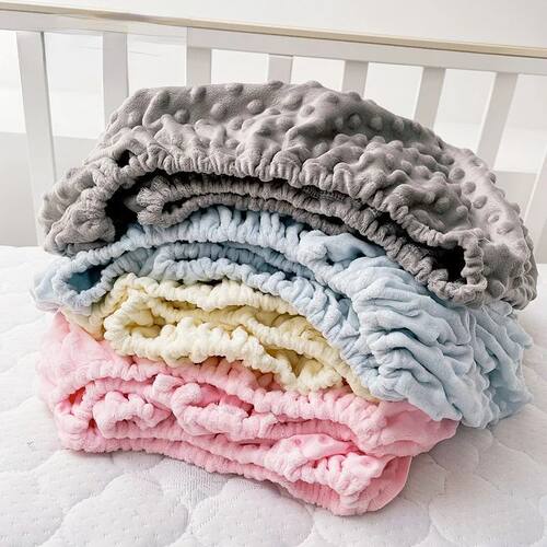 Soft Warm Baby Bed Sheet Crib Newborn Bedding Set for Childr