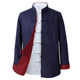 Coat Men Double Tang Linen Chinese sided Suit Jacket Retro