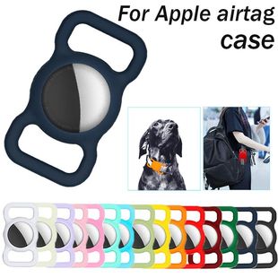 1PCS For Airtag Case Dog Cat Collar GPS Finder Colorful Lum