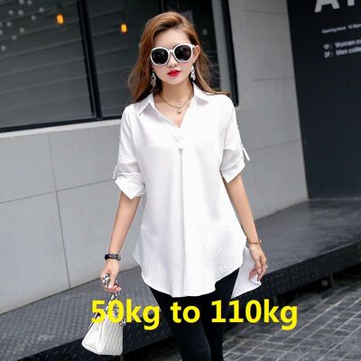 Plus size Blouse Women Chiffon Shirts Long Sleeve Women Blou