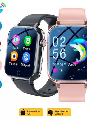 2024 For Xiaomi 4G Children's Smart Watch GPS Track Video Ca