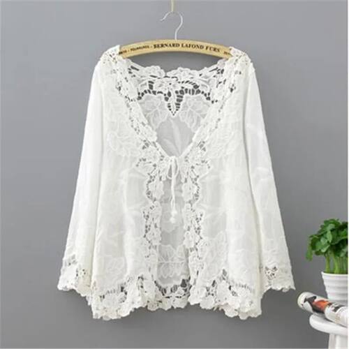 2024 seaside holiday cotton Blouse Shirt  blonde swimsuit sw