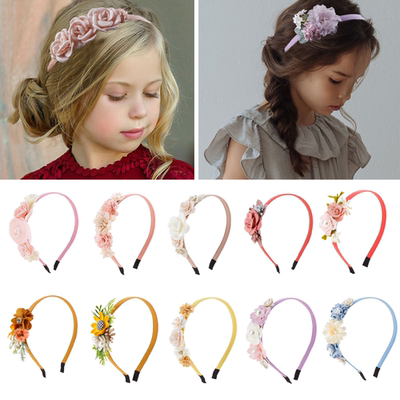 1Pcs Head Flower Headband Girls Baby Flower Hairband  Prince