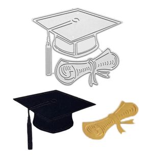 Graduation Cap Die Cuts For DIY Graduation Party Card Making