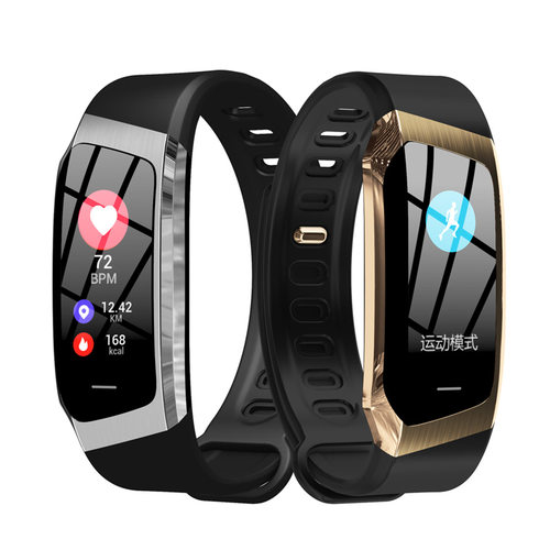 E18 Smart Heart Rate And Blood Pressure Bracelet Color Scree