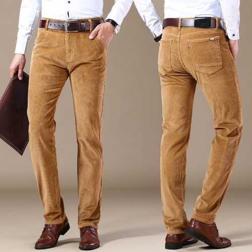 One Piece Drop Shipping 6686 Men's Corduroy Long Pants Youth