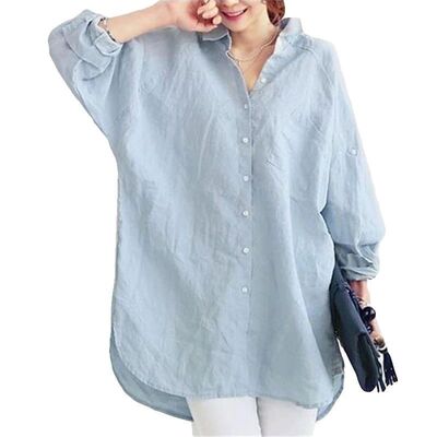 Women Loose Blouse Shirts Blusas Shirt Women's  Spring Summe