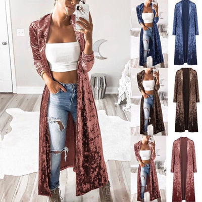 Women's Dress Long-sleeved Slimming Windbreaker Long-sleeved