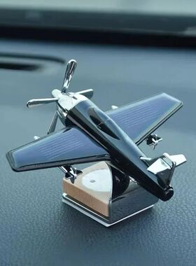 Car Air Freshener Solar Aircraft Decoration Mini Car Perfume