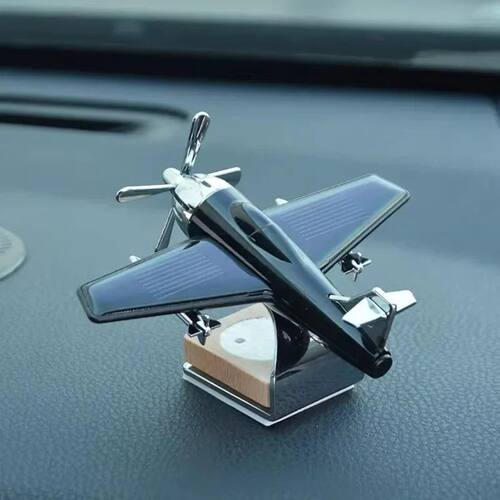 Car Air Freshener Solar Aircraft Decoration Mini Car Perfume