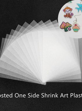 20Pcs Heat Shrink Plastic Sheet Shrinkles Film Paper Creativ