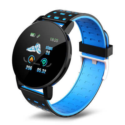 119plus Round Screen Smart Bracelet Bluetooth Call Reminder